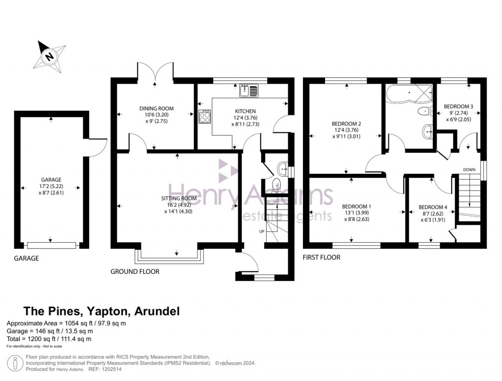 Floorplans For The Pines, Yapton, BN18