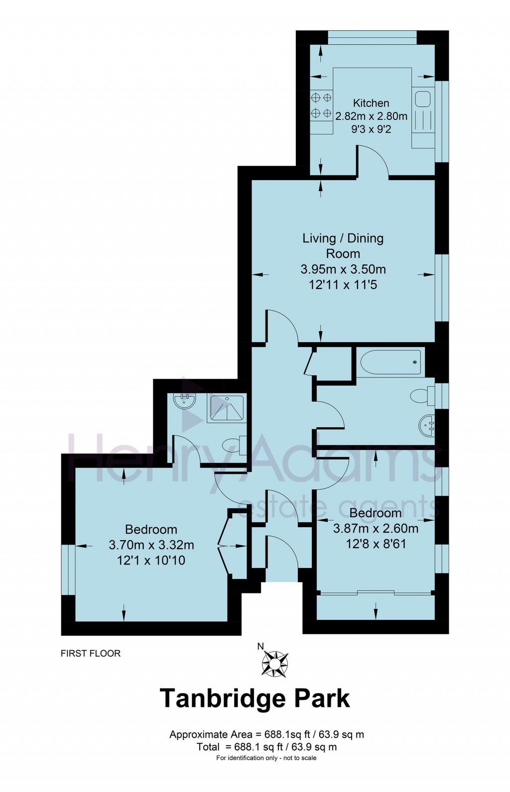 Floorplans For Tanbridge Park, Horsham, RH12