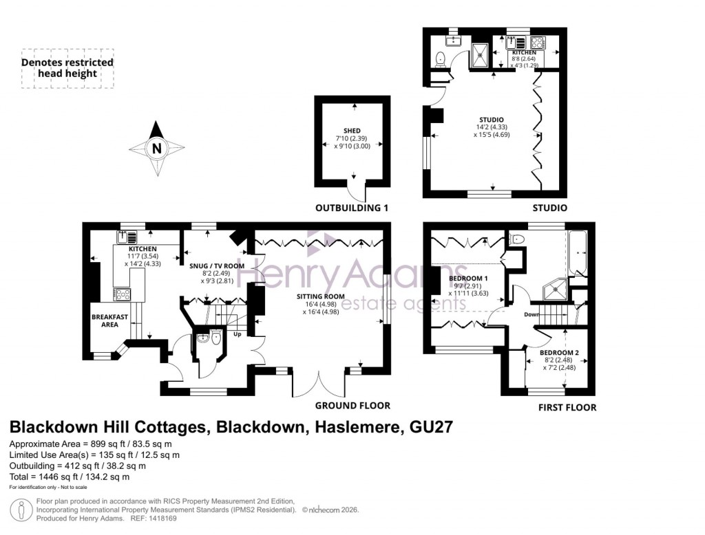 Floorplans For Blackdown, Haslemere, GU27