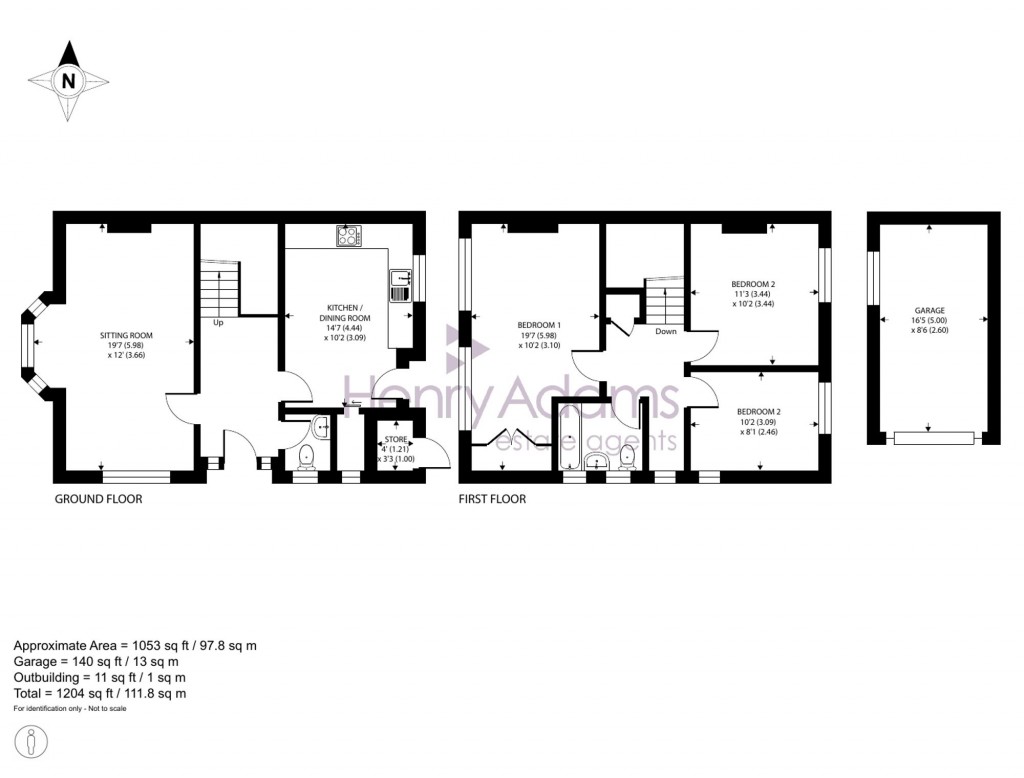 Floorplans For Selsey Road, Chichester, PO19