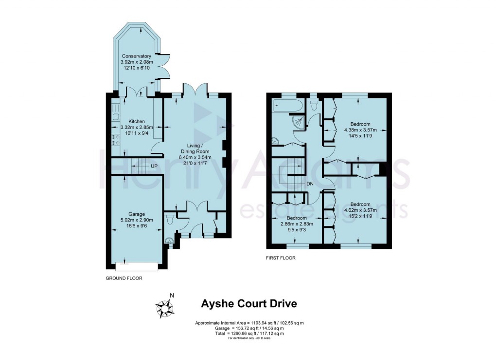 Floorplans For Ayshe Court Drive, Horsham, RH13