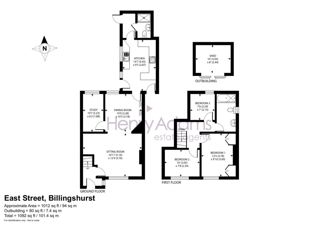 Floorplans For East Street, Billingshurst, RH14