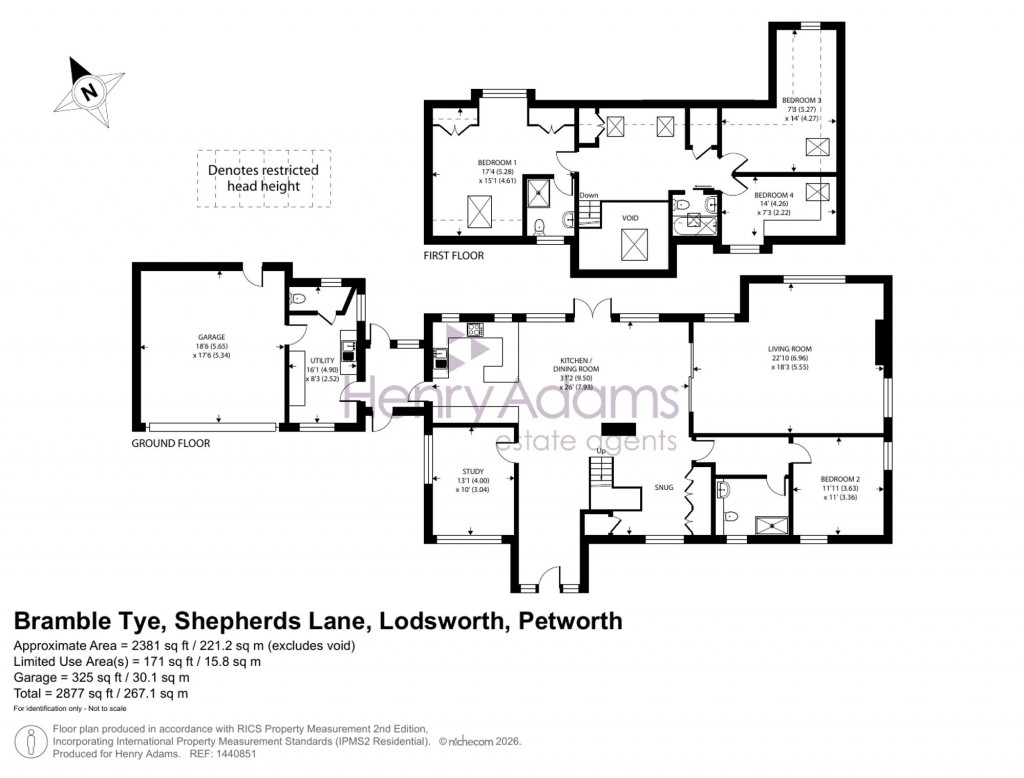Floorplans For Shepherds Lane, Lodsworth, GU28