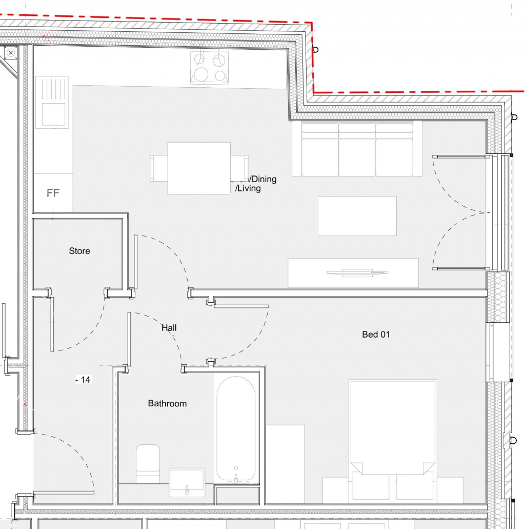 Floorplans For Church Corner House, Church Road, RH16
