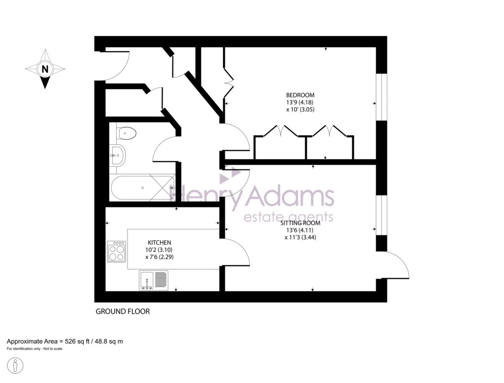 Floorplans For King George Avenue, Petersfield, GU32