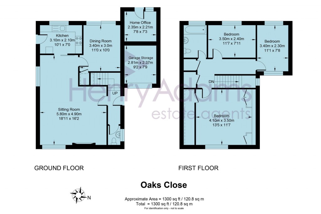 Floorplans For Oaks Close, Horsham, RH12