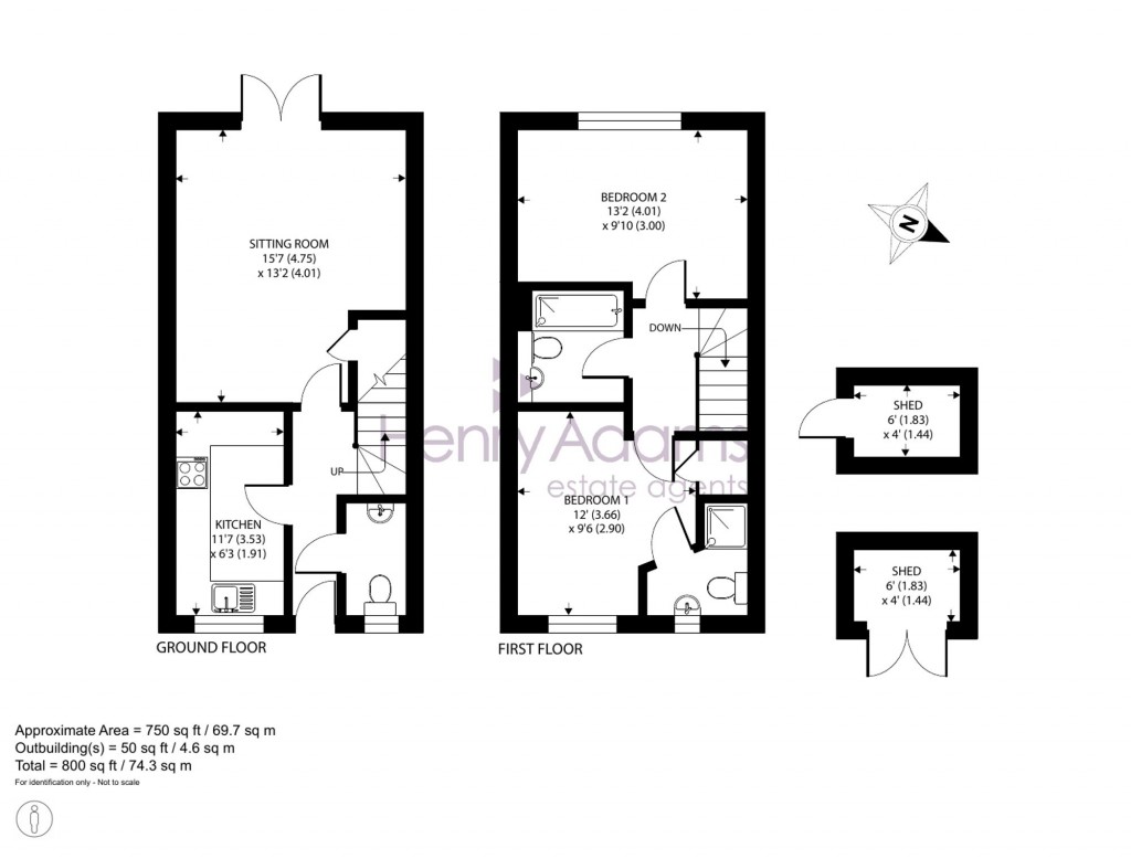 Floorplans For Birch Close, Bracklesham Bay, PO20
