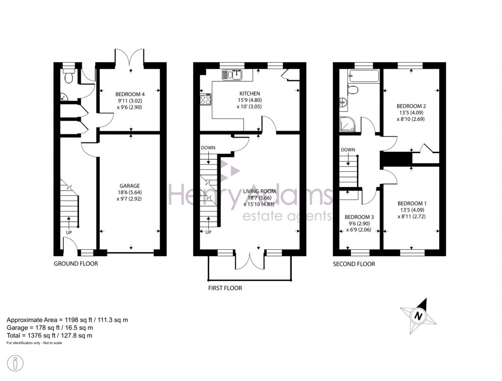 Floorplans For Kingsway, Selsey, PO20