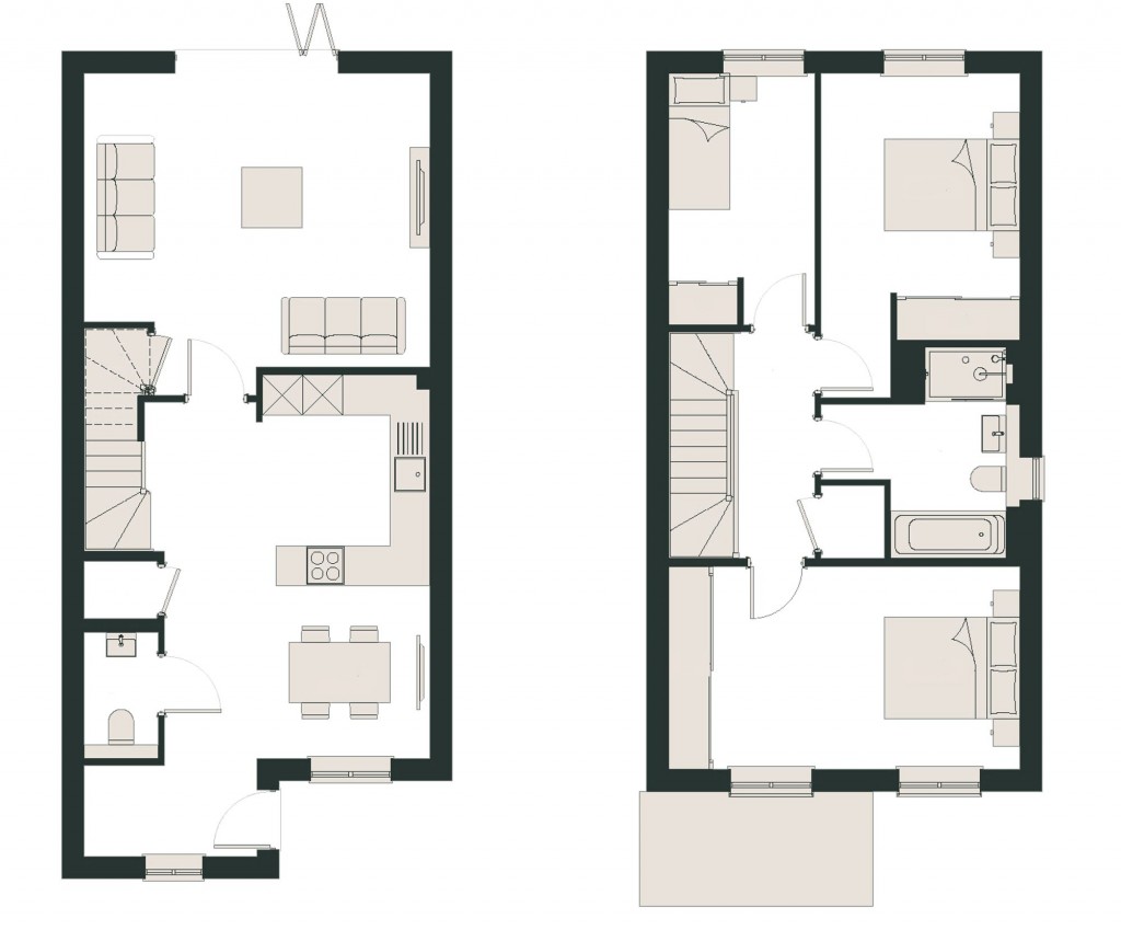 Floorplans For Merrifield Lane, Valebridge Road, RH15
