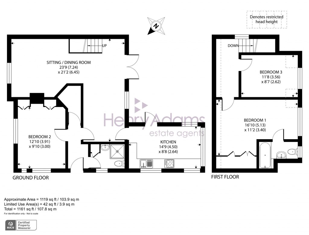 Floorplans For Stocks Lane, East Wittering, PO20