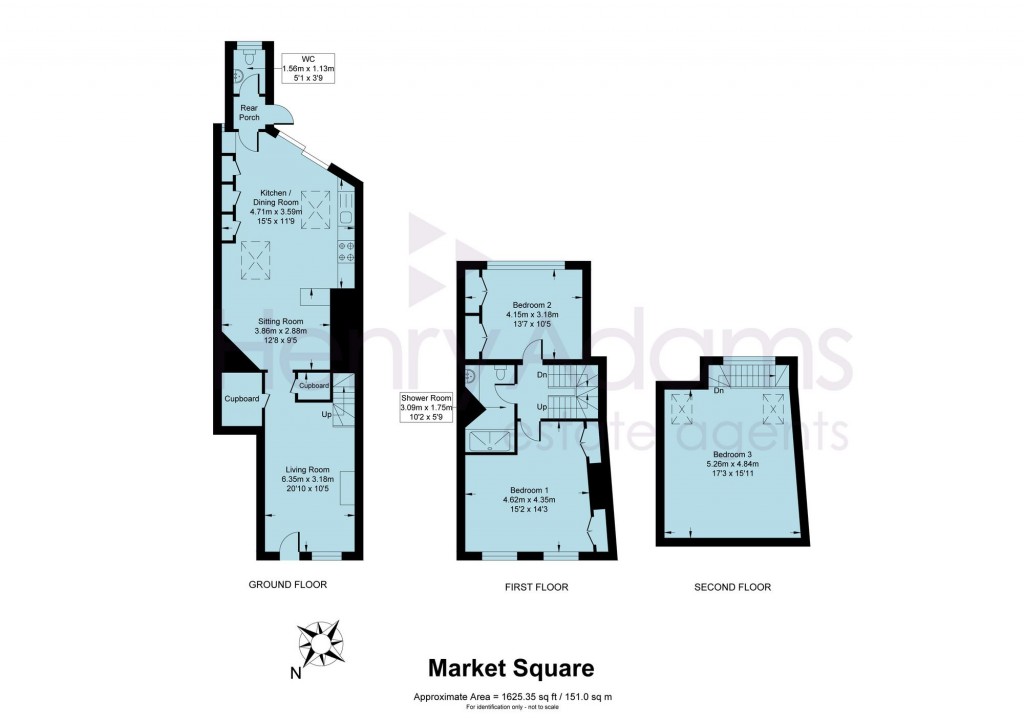 Floorplans For Market Square, Horsham, RH12