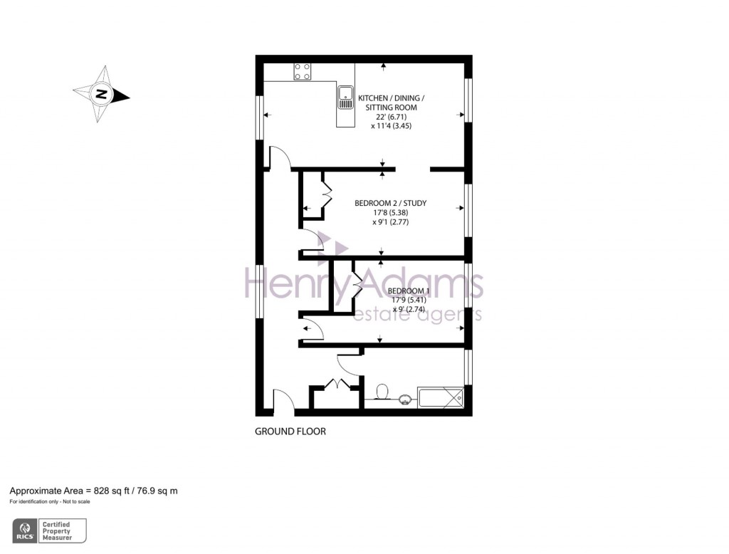 Floorplans For Broakes Road, Chichester, PO19