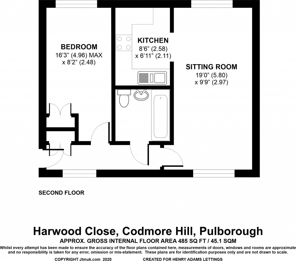 Floorplans For Harwood Close, Codmore Hill, Pulborough, RH20