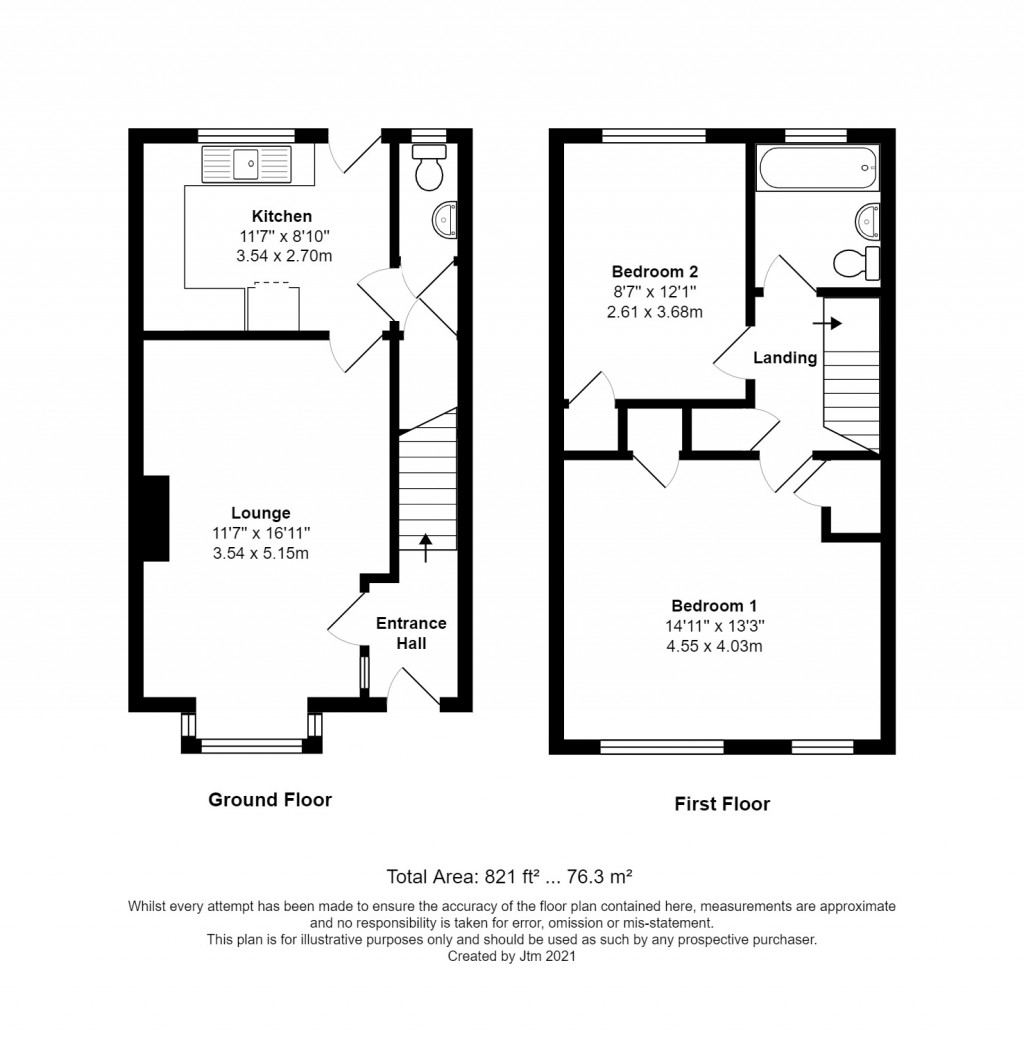 Floorplans For Holly Close, Storrington, RH20