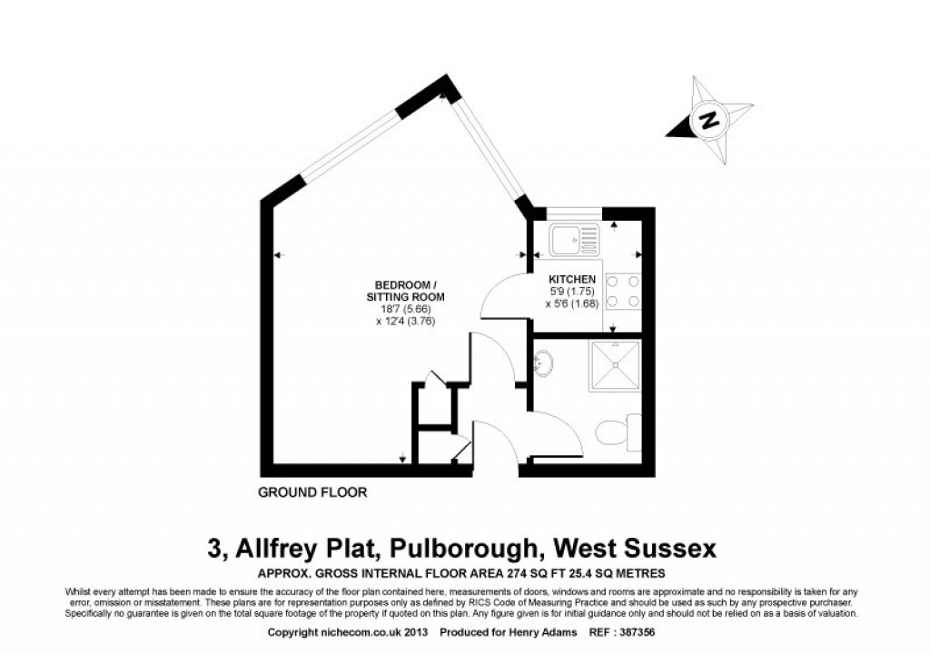 Floorplans For Allfrey Plat, Lower Street, Pulborough, RH20