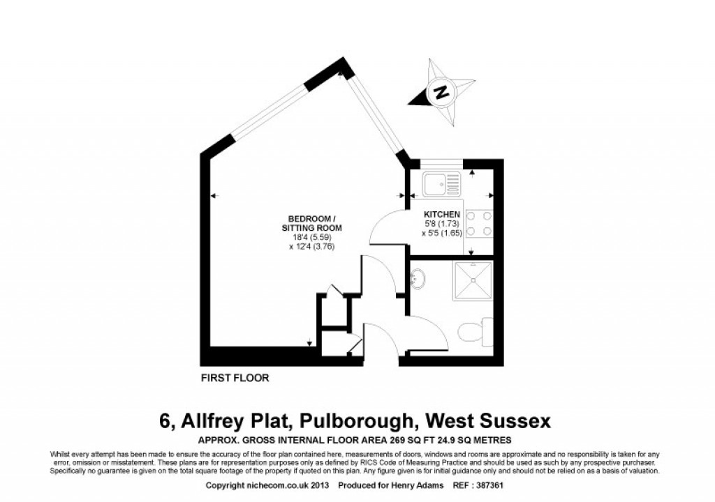Floorplans For Allfrey Plat Lower Street, Pulborough, RH20