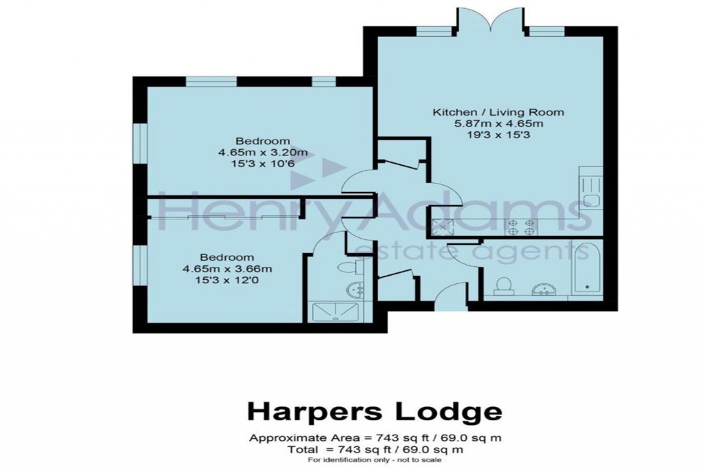 Floorplans For Harpers Lodge, Arundale Walk, Horsham, RH12
