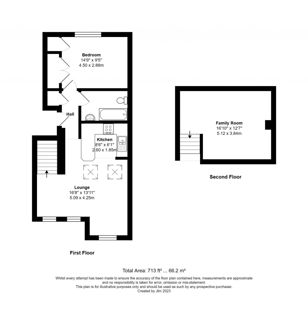 Floorplans For Klada Court, Field End, Storrington, RH20