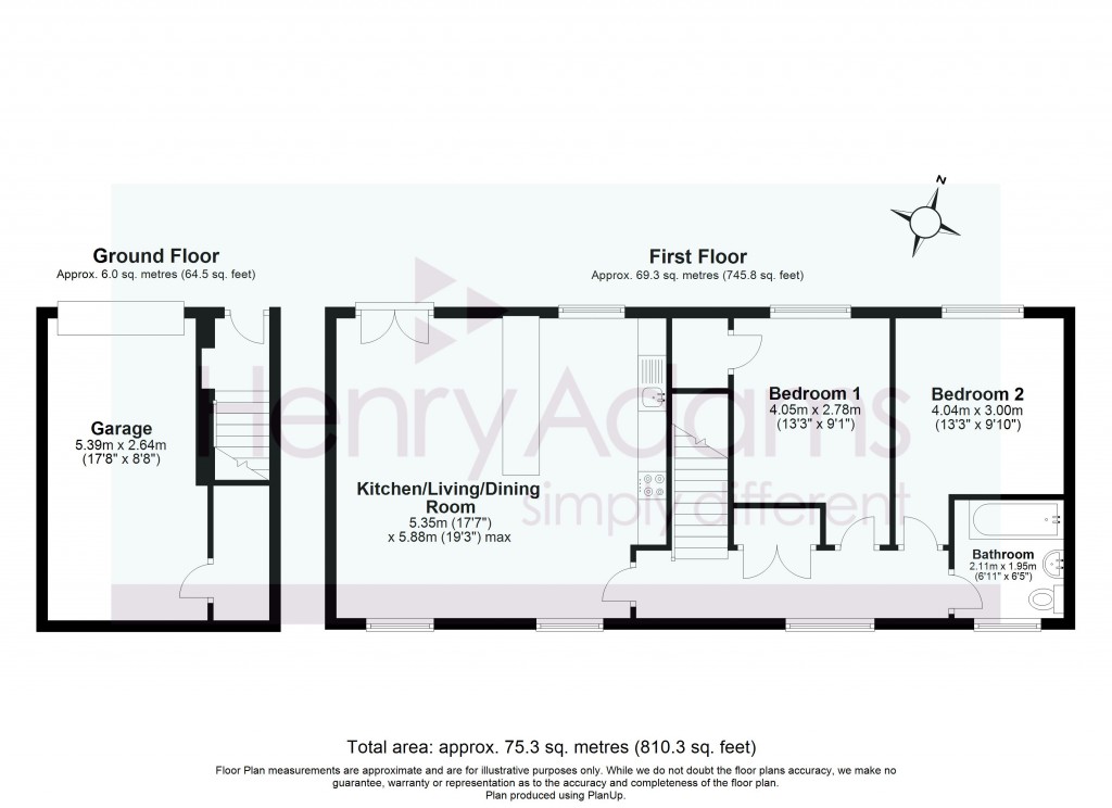 Floorplans For The Alders, Billingshurst, RH14