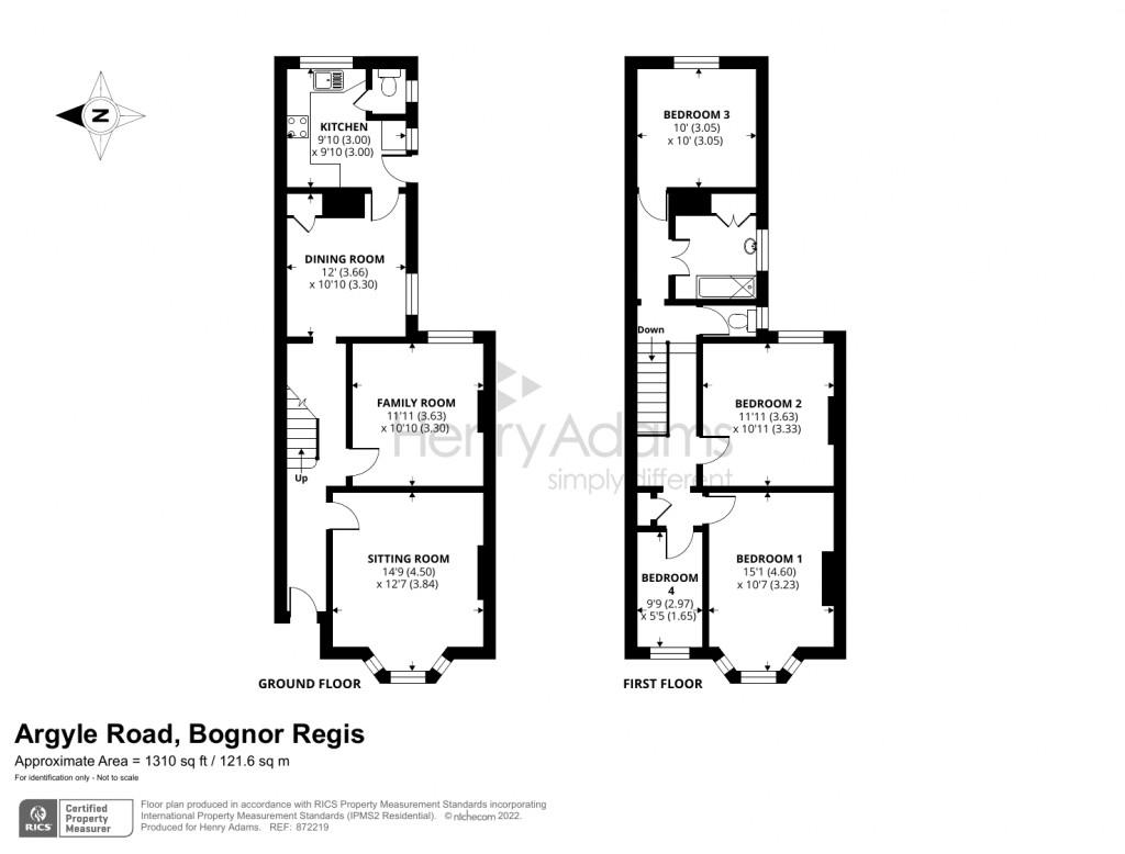 Floorplans For Argyle Road, Bognor Regis, PO21