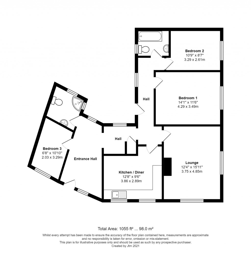 Floorplans For The Street, Thakeham, RH20