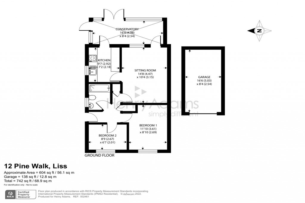 Floorplans For Pine Walk, Liss, GU33