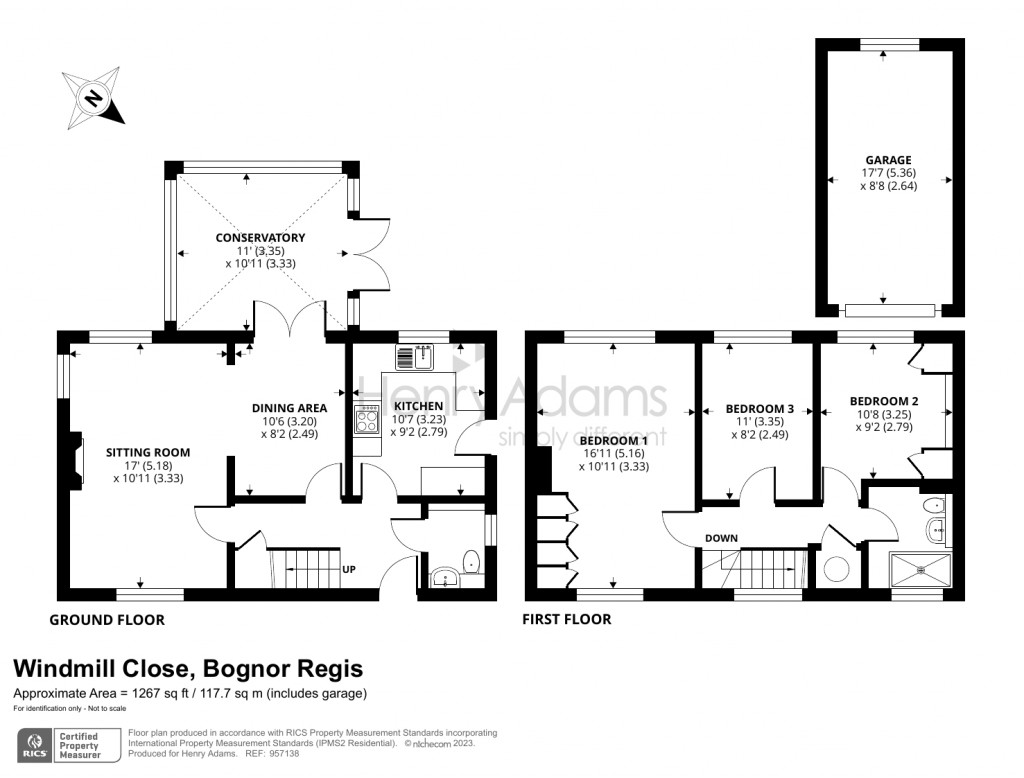 Floorplans For Windmill Close, Aldwick Bay Estate, Windmill Close, PO21