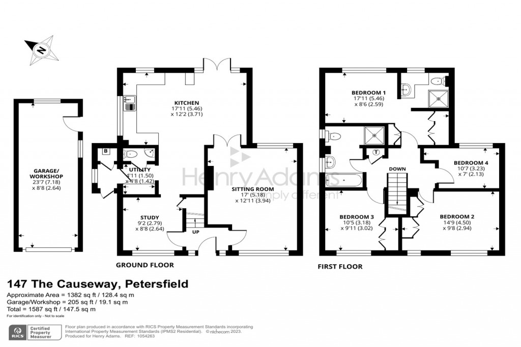 Floorplans For The Causeway, Petersfield, GU31