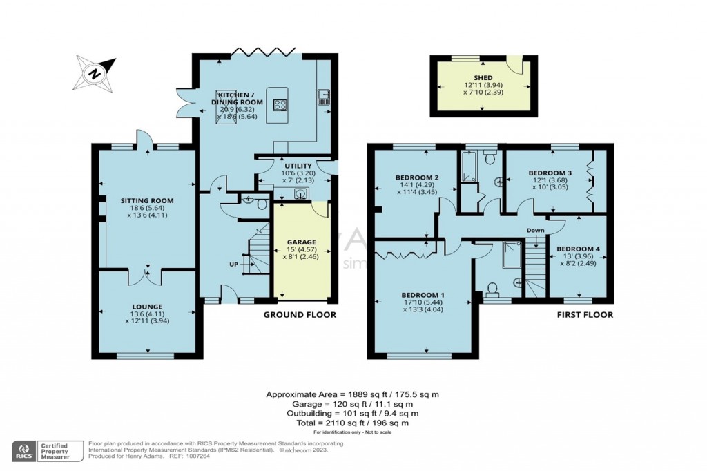 Floorplans For Warnham Road, Horsham, RH12