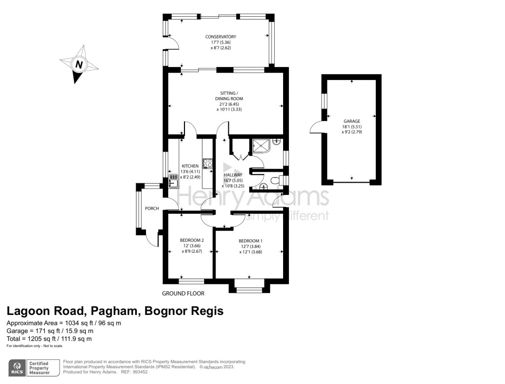 Floorplans For Lagoon Road, Pagham, Bognor Regis, PO21