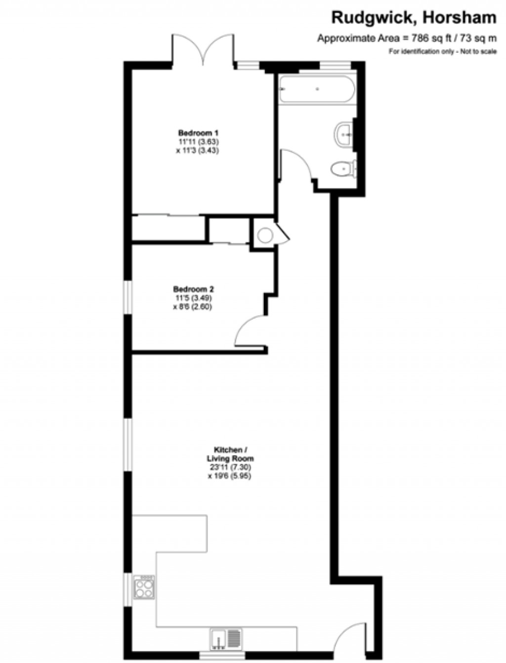 Floorplans For Ridgeway Court, Church Street, Rudgwick, Horsham, RH12
