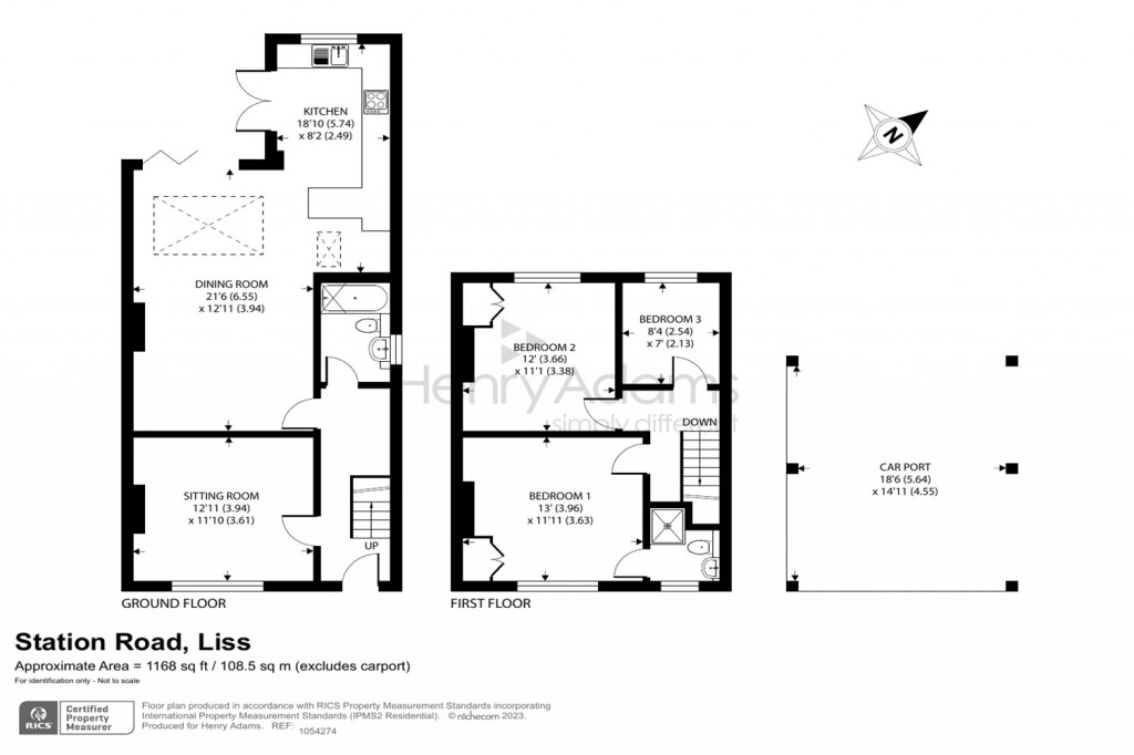 Floorplans For Station Road, Liss, GU33