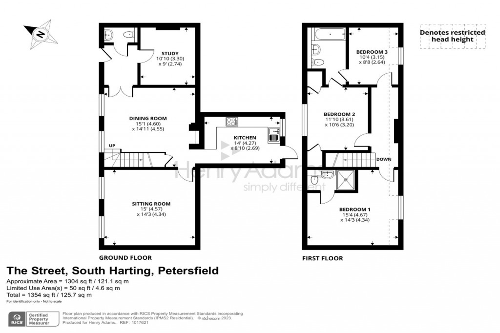 Floorplans For The Old School House, The Street, South Harting, Petersfield, GU31