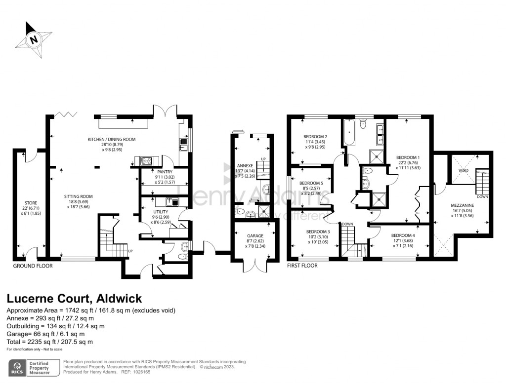 Floorplans For Lucerne Court, Aldwick, Bognor Regis, PO21
