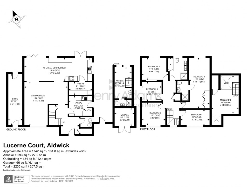 Floorplans For Lucerne Court, Aldwick, Bognor Regis, PO21