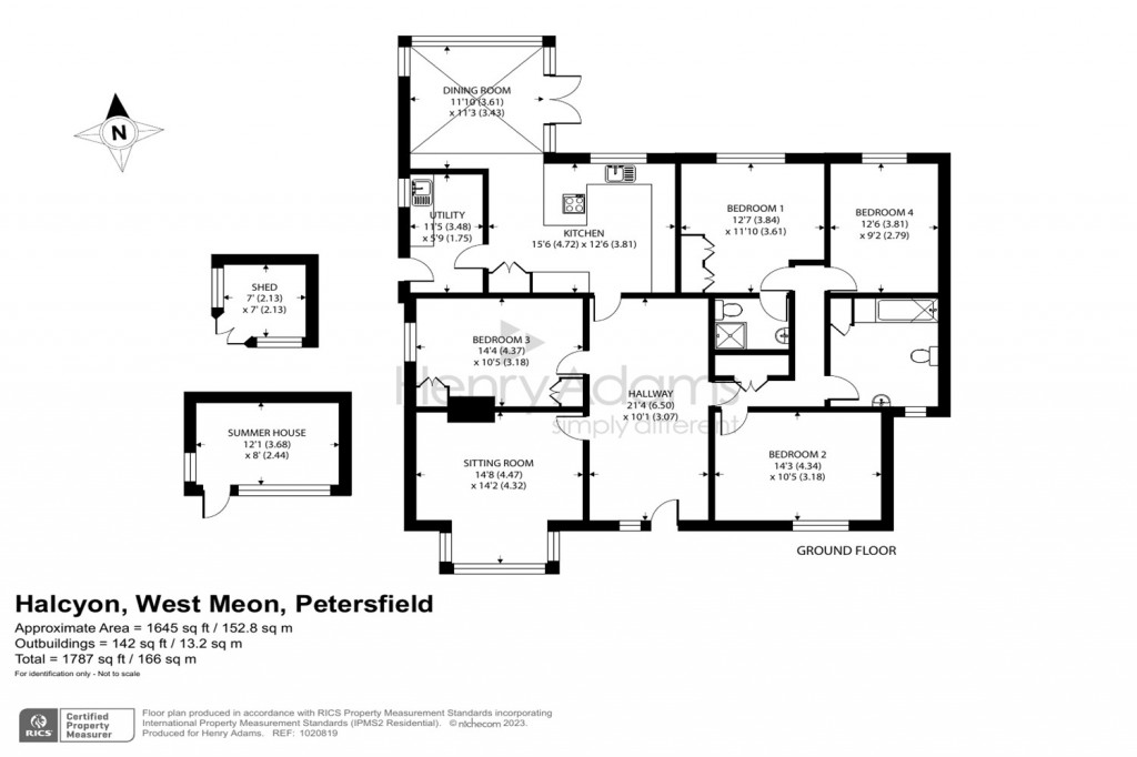 Floorplans For West Meon, Petersfield, GU32