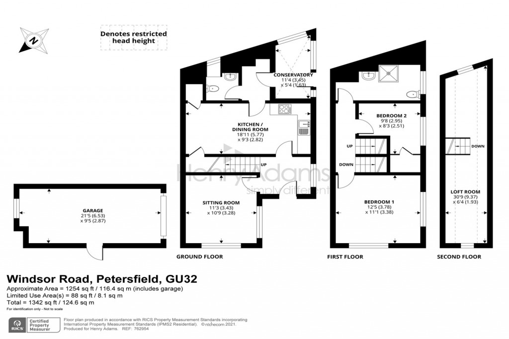 Floorplans For Windsor Road, Petersfield, GU32