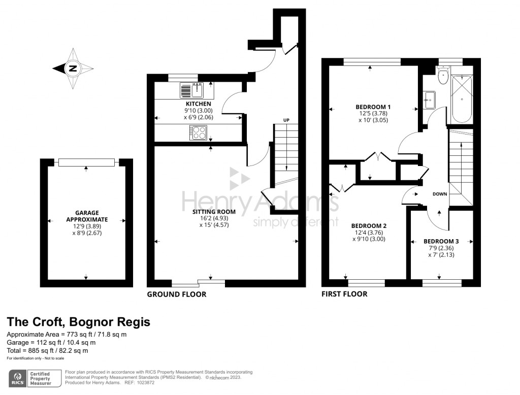 Floorplans For The Croft, Bognor Regis, PO21