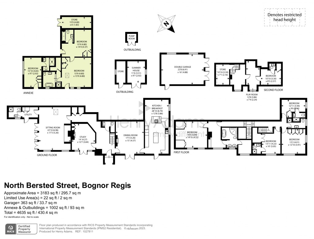Floorplans For North Bersted Street, Bognor Regis, PO22
