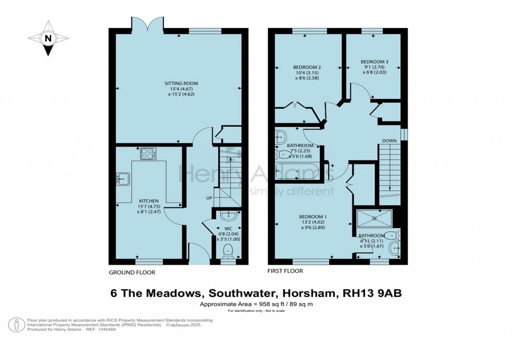 Floorplans For The Meadows, Southwater, Horsham, RH13