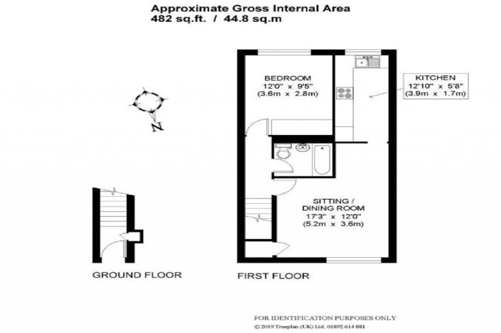 Floorplans For Goosegreen Close, Horsham, RH12