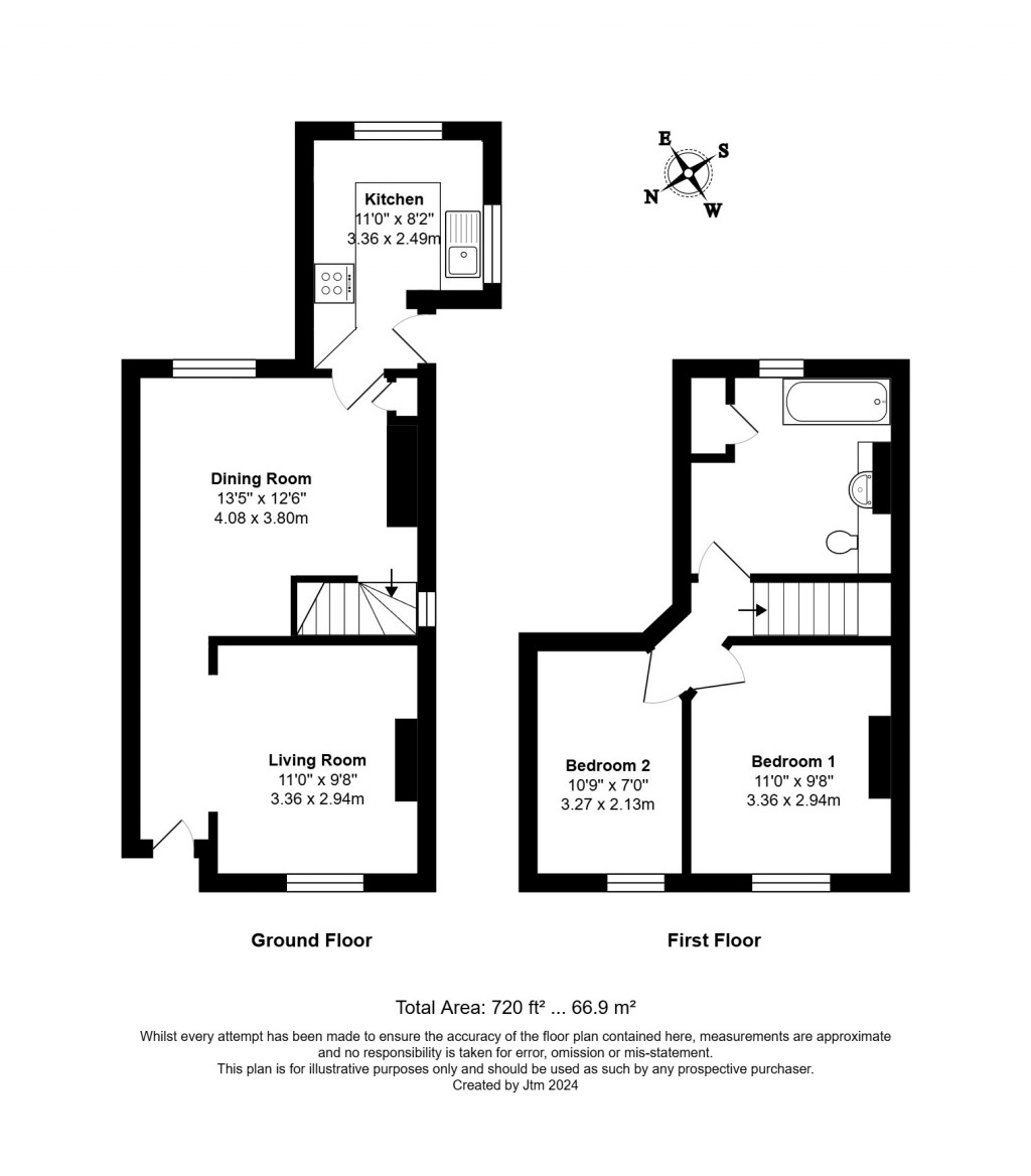 Floorplans For High Street, Billingshurst, RH14
