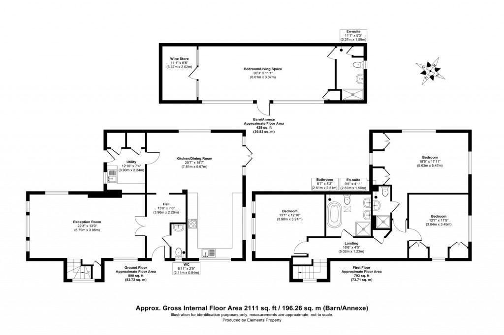 Floorplans For Godalming Road, Hascombe, GU8