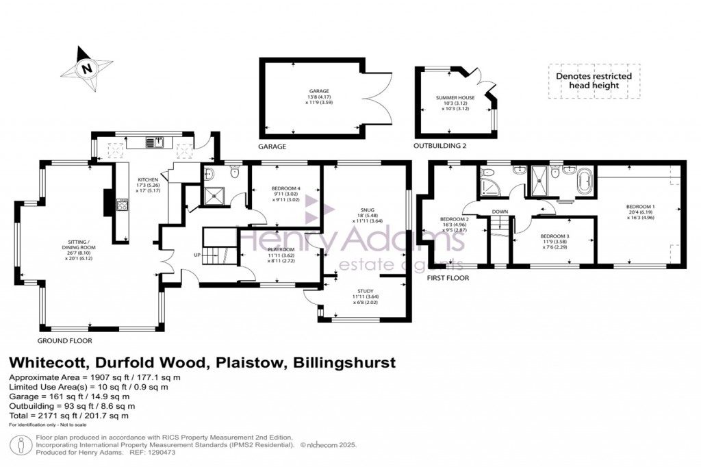 Floorplans For Durfold Wood, Plaistow, Plaistow, RH14