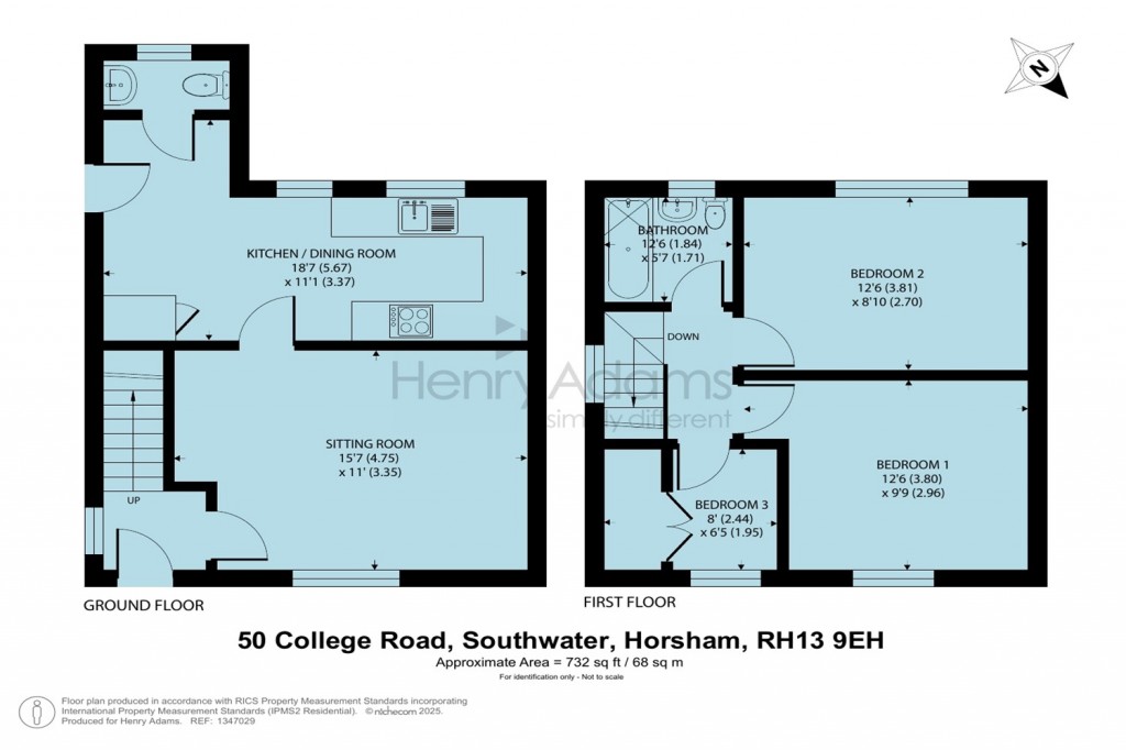 Floorplans For College Road, Southwater, Horsham, RH13