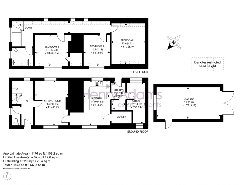Floorplans For Lordings Road, Billingshurst, RH14