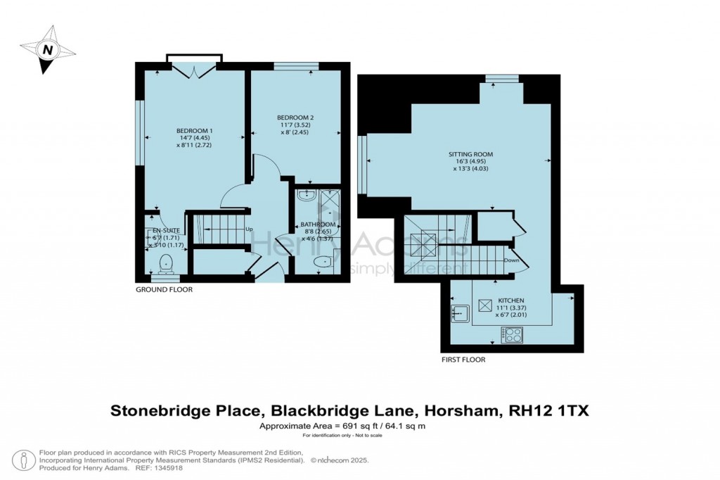 Floorplans For Stonebridge Place, Blackbridge Lane, Horsham, RH12