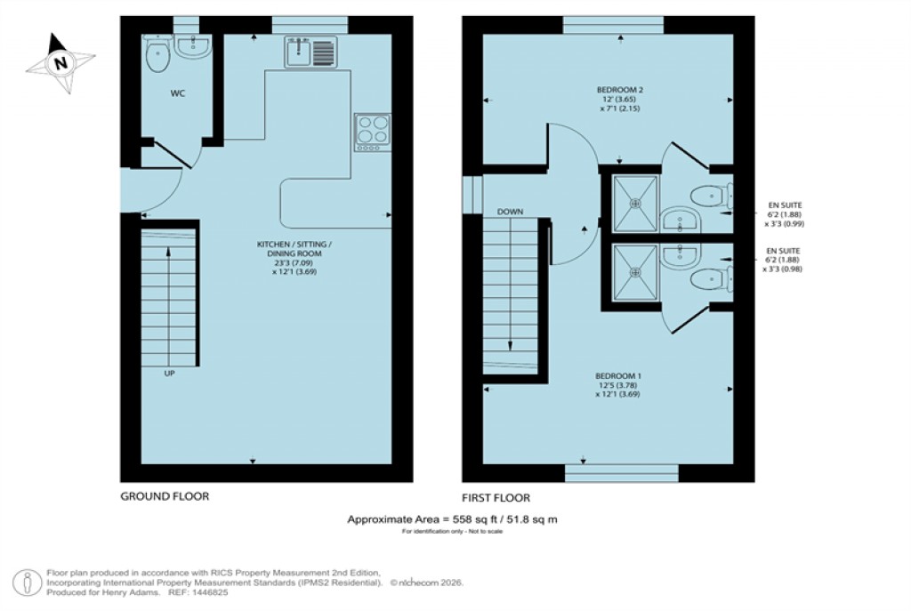 Floorplans For Brick Lane, Slinfold, Horsham, RH13