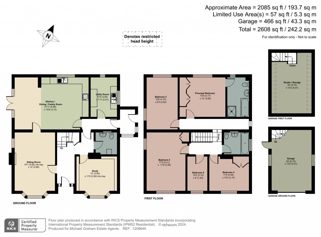 Floorplans For Pitchcott Road, Oving, HP22