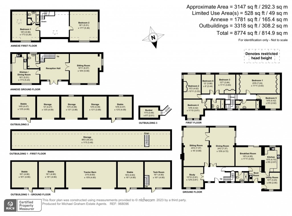 Floorplans For Bushmead Road, Whitchurch, HP22